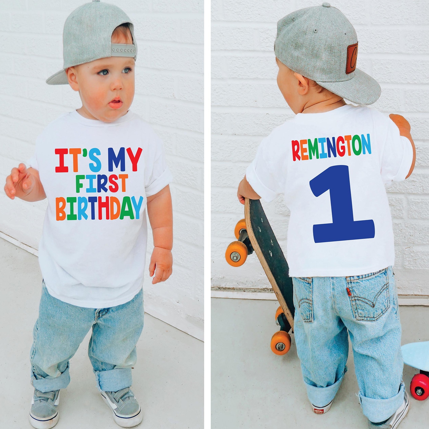 Personalized My First Birthday T-Shirt | inBirth24