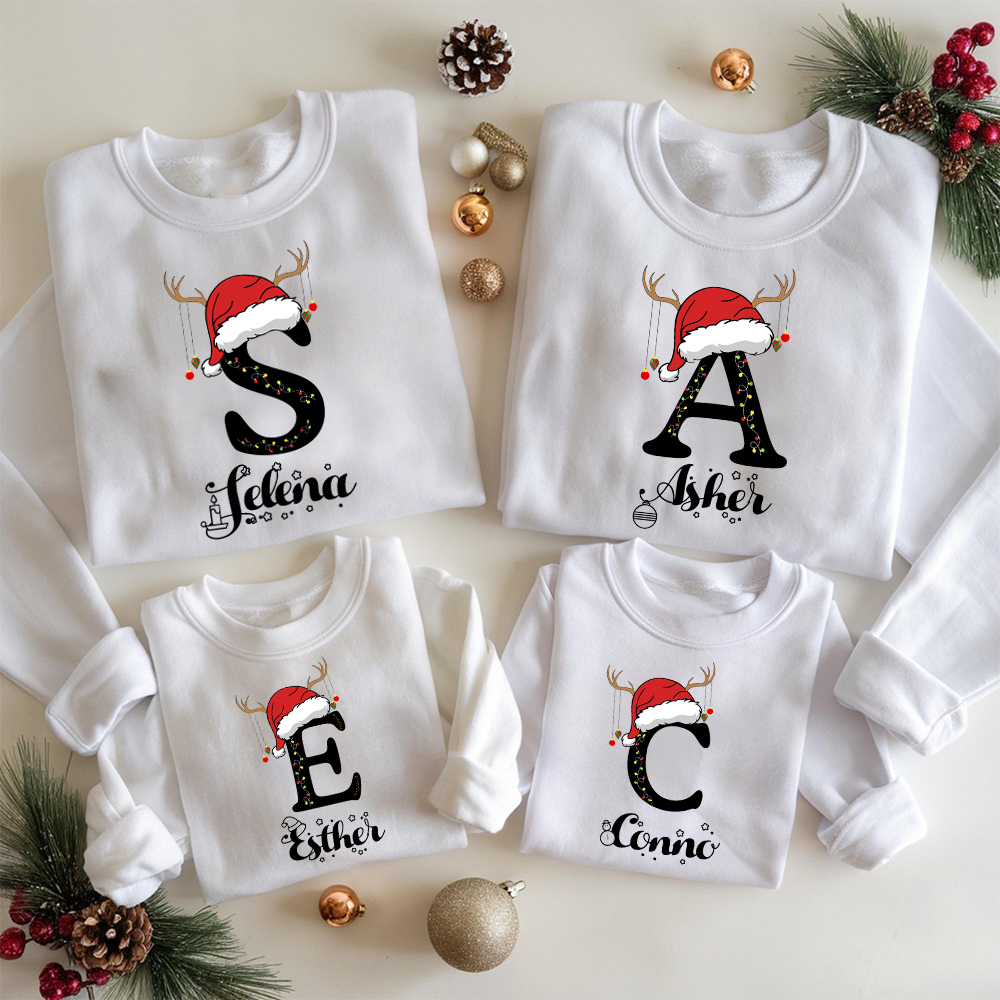 Personalized Christmas Matching Family Sweatshirt | InFamily02