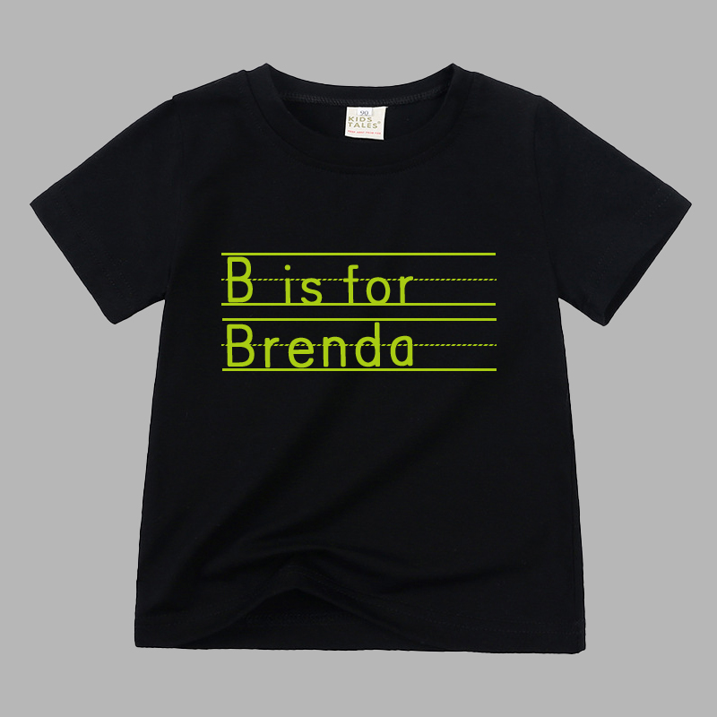 Personalized Kid Cozy Soft Color T-Shirt | inTee04