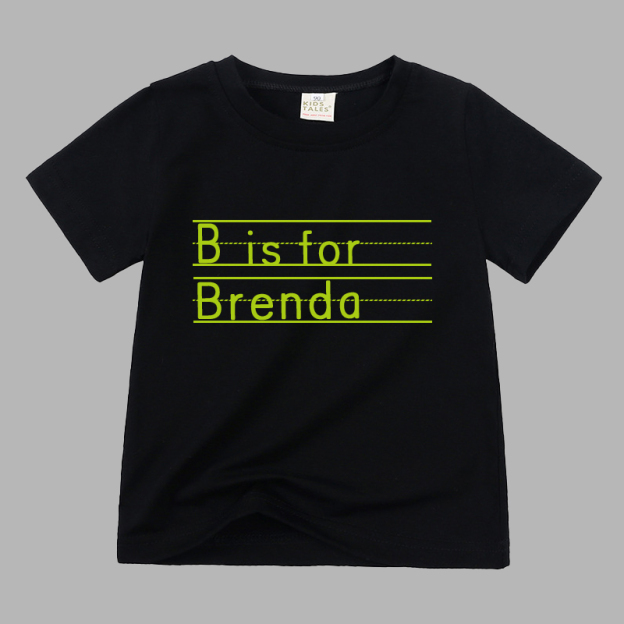 Personalized Kid Cozy Soft Color T-Shirt | inTee04