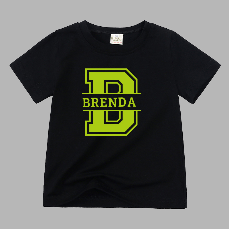 Personalized Kid Cozy Soft Color T-Shirt | inTee05