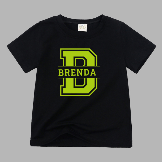 Personalized Kid Cozy Soft Color T-Shirt | inTee05