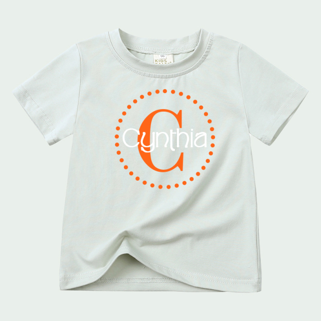 Personalized Kid Cozy Soft Color T-Shirt | inTee06