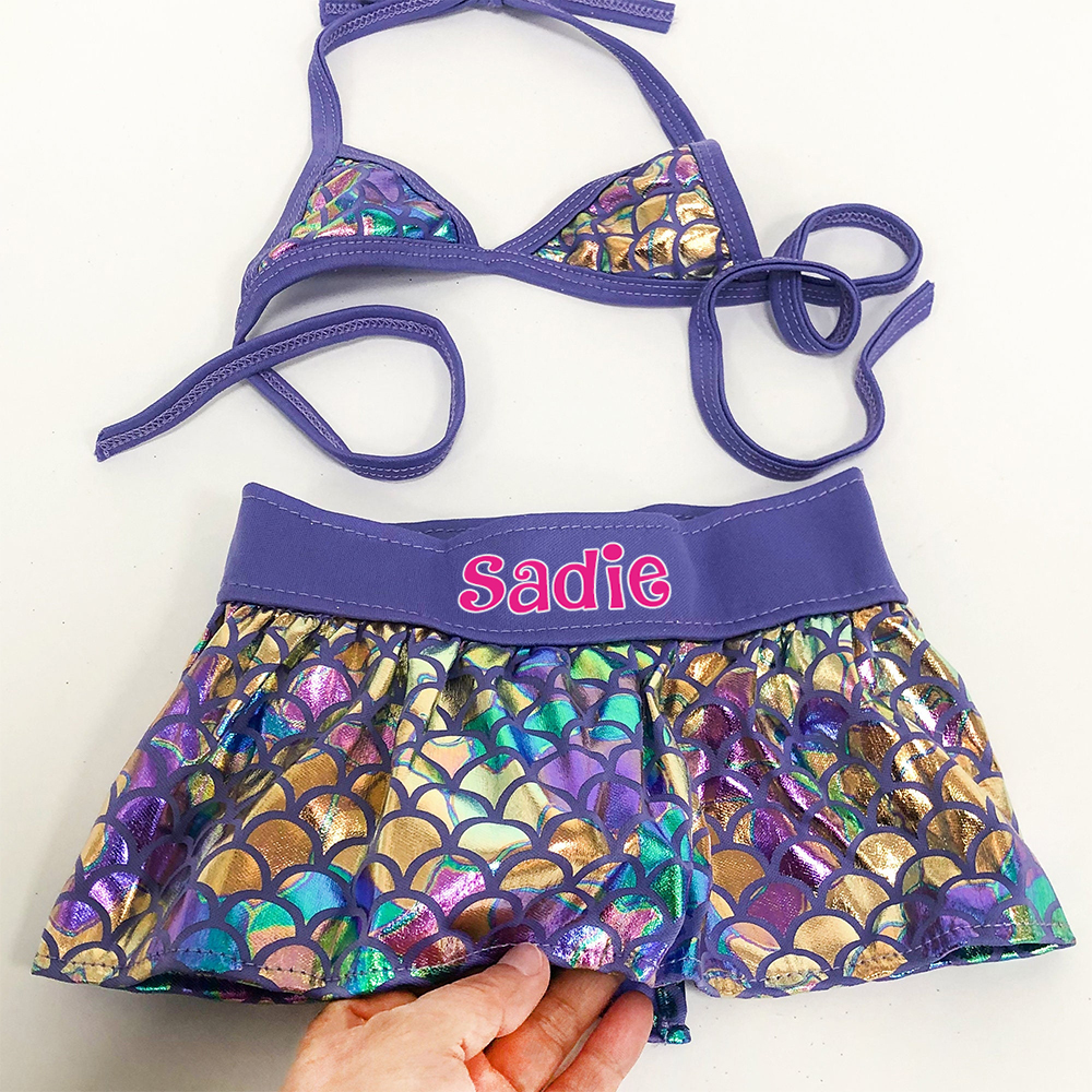 Personalized Pet Bikini Swimsuit Set | inCloth43