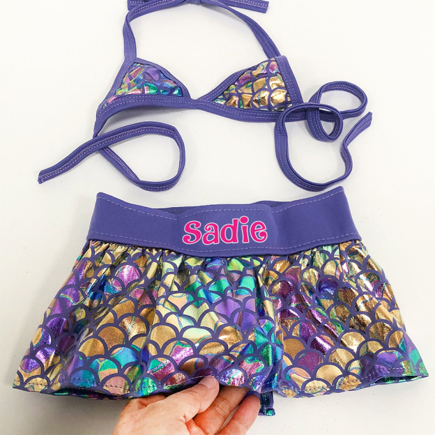 Personalized Pet Bikini Swimsuit Set | inCloth43