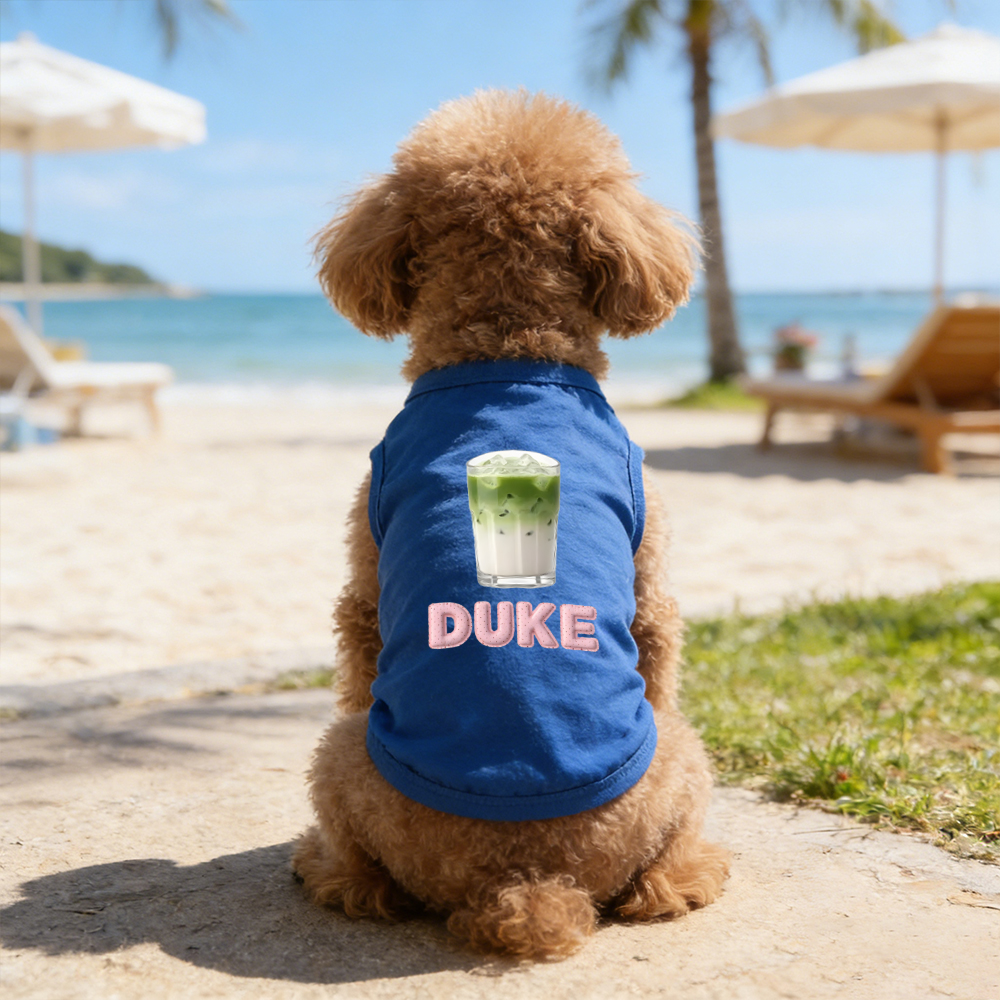 Personalized Name Funny Summer Pet Vest | inCloth89