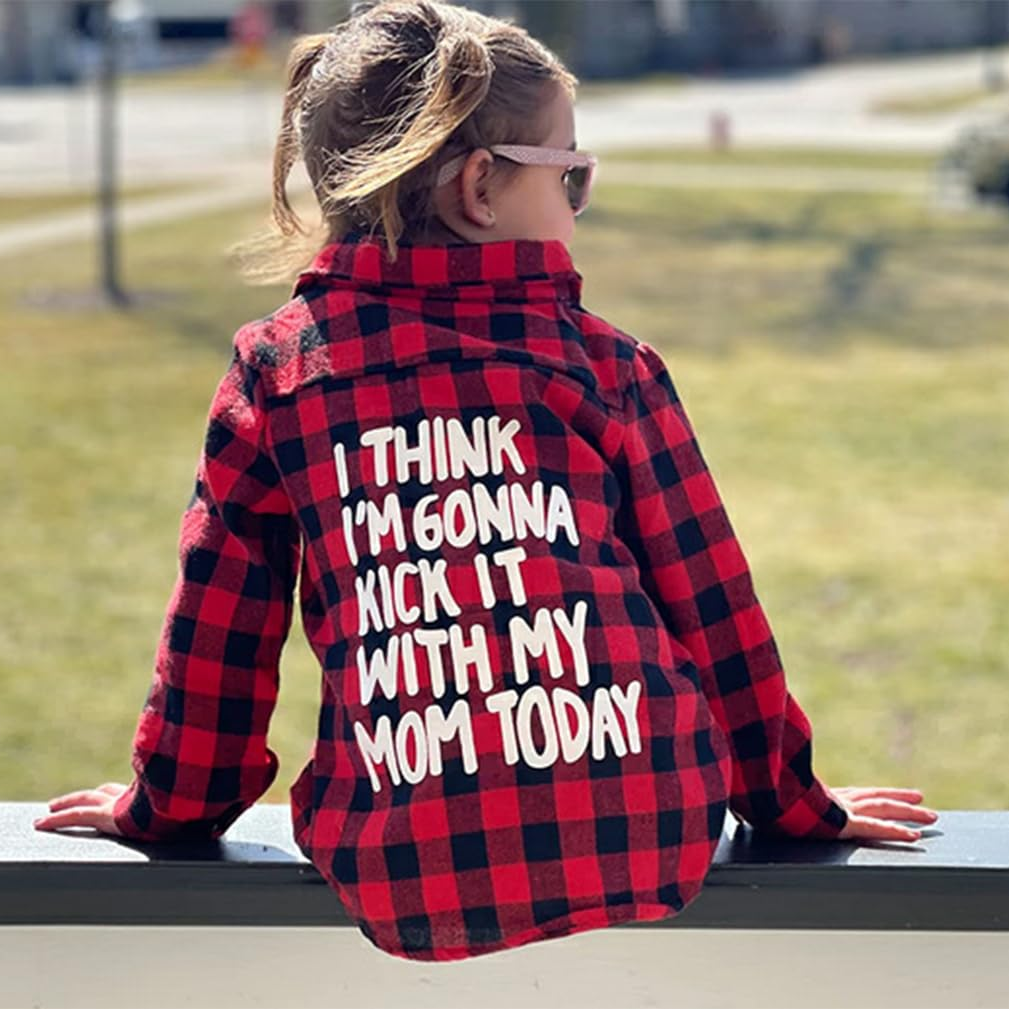 Personalized Name Kids Flannel Jacket | inJacket34