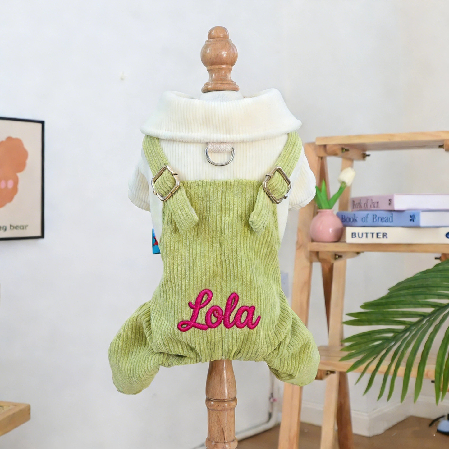 Personalized Embroidered Name Pet Jumpsuit | inCloth21