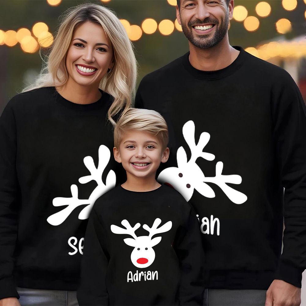 Personalized Christmas Matching Family Sweatshirt | InFamily01