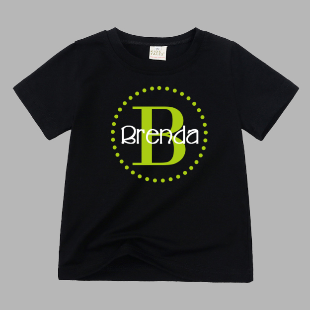 Personalized Kid Cozy Soft Color T-Shirt | inTee06