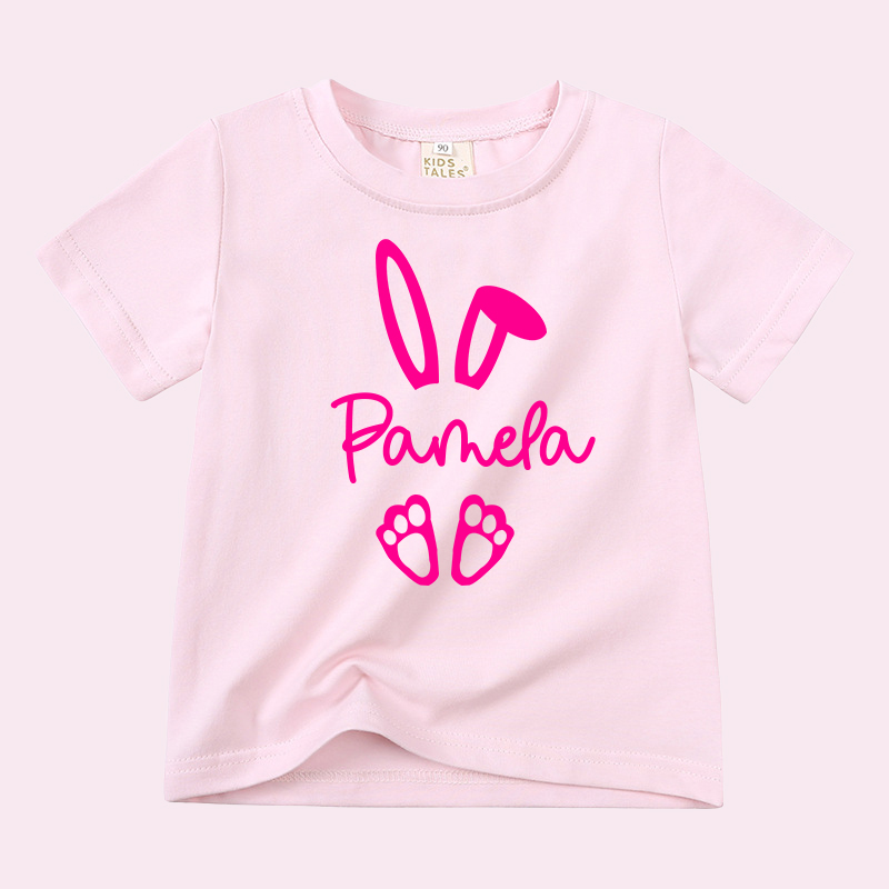 Personalized Kid Cozy Soft Easter T-Shirt | inTee07