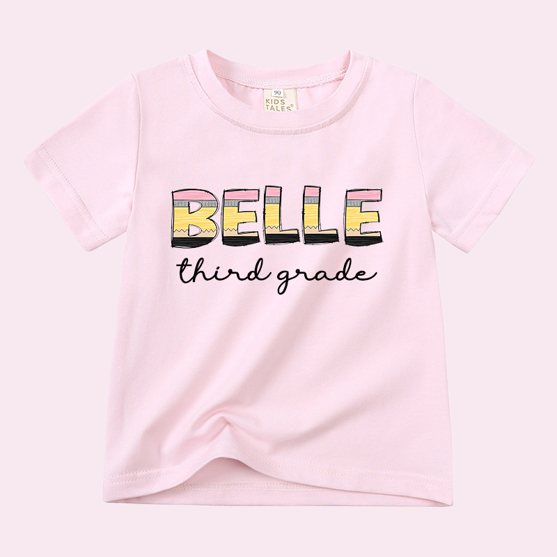 Personalized Kid Cozy Back to School T-Shirt | inTee10