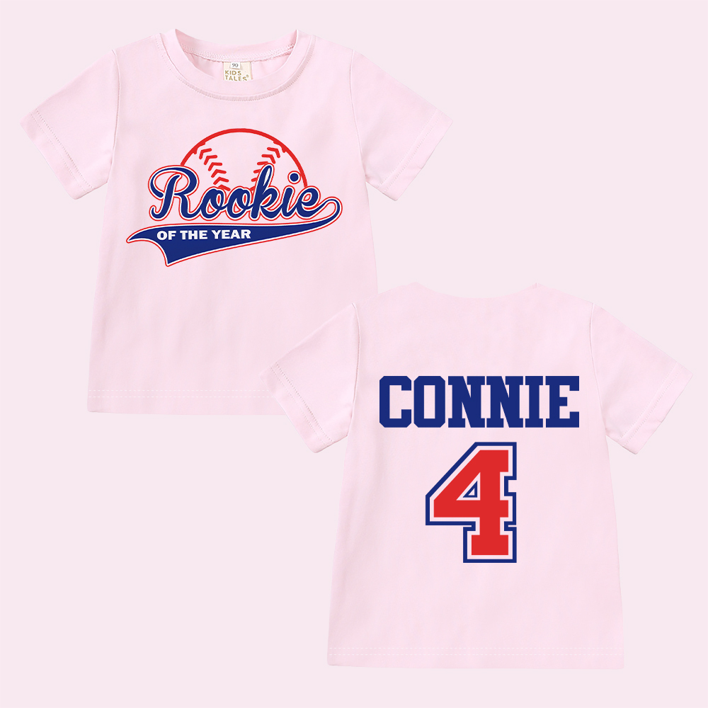 Personalized Basketball Rookie Of The Year Birthday T-Shirt | inBirth10