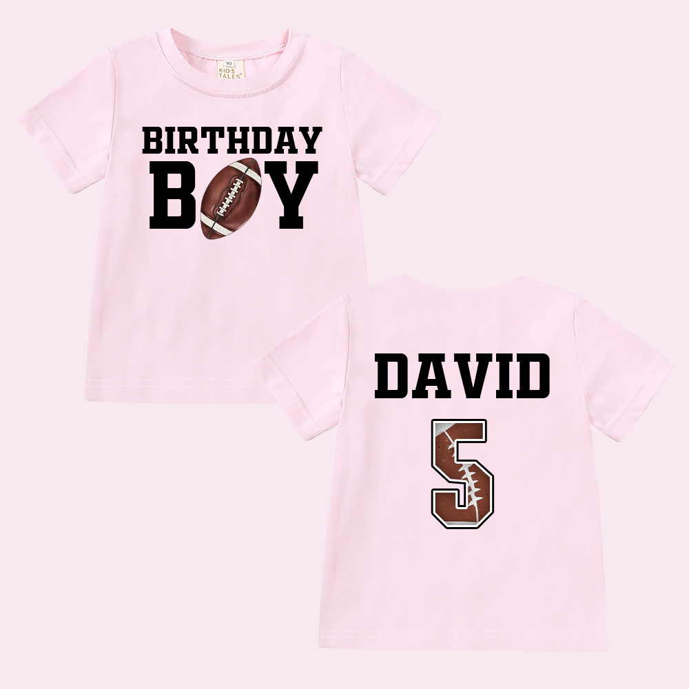 Personalized Sports Ball Games Birthday T-Shirt | inBirth19