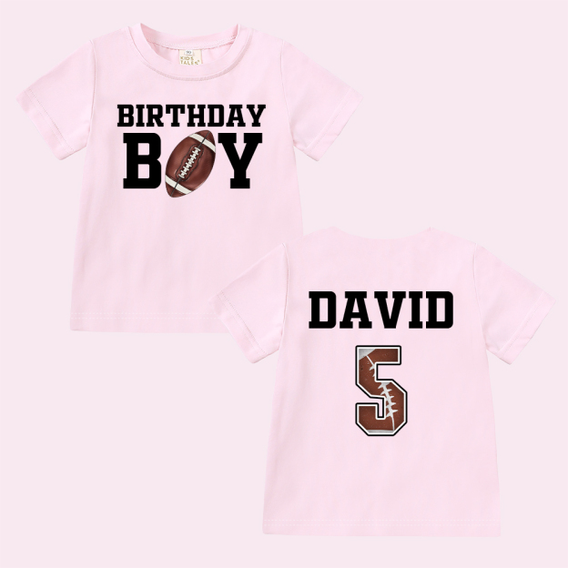 Personalized Sports Ball Games Birthday T-Shirt | inBirth19