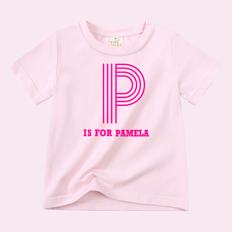 Personalized Kid Cozy Soft Color T-Shirt | inTee02