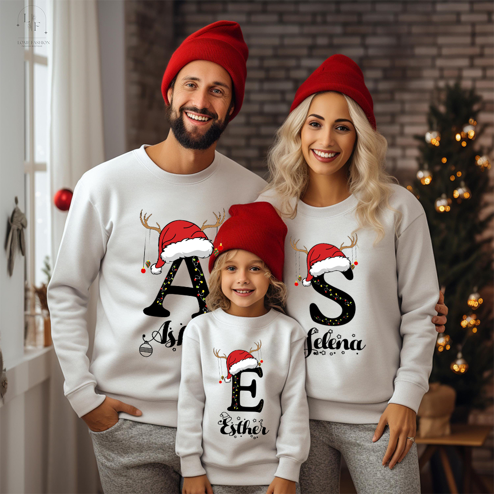 Personalized Christmas Matching Family Sweatshirt | InFamily02