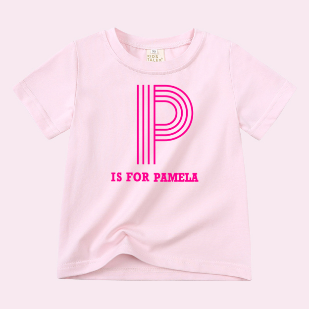 Personalized Kid Cozy Soft Color T-Shirt | inTee02