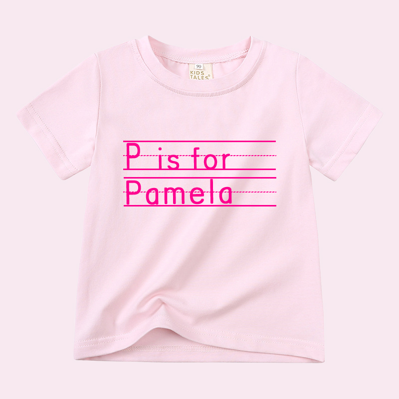 Personalized Kid Cozy Soft Color T-Shirt | inTee04