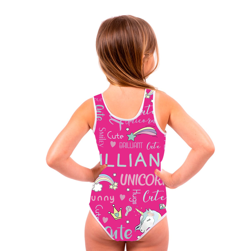 Personalized Unicorn Color Swimsuit for Summer | InSwin08