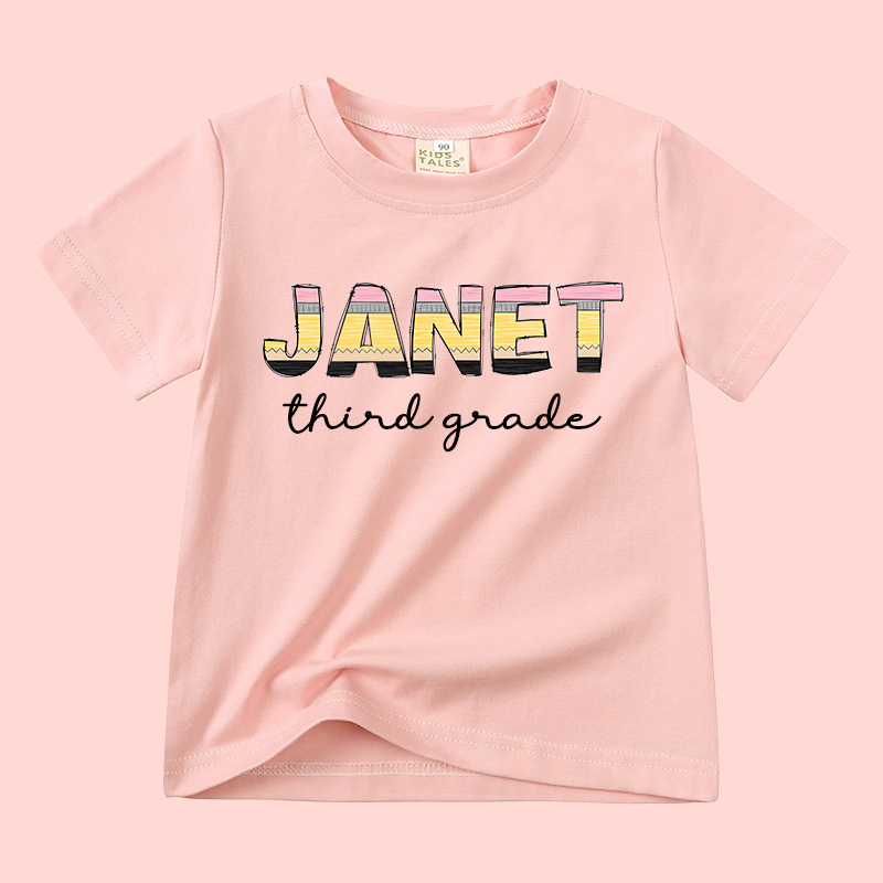 Personalized Kid Cozy Back to School T-Shirt | inTee10