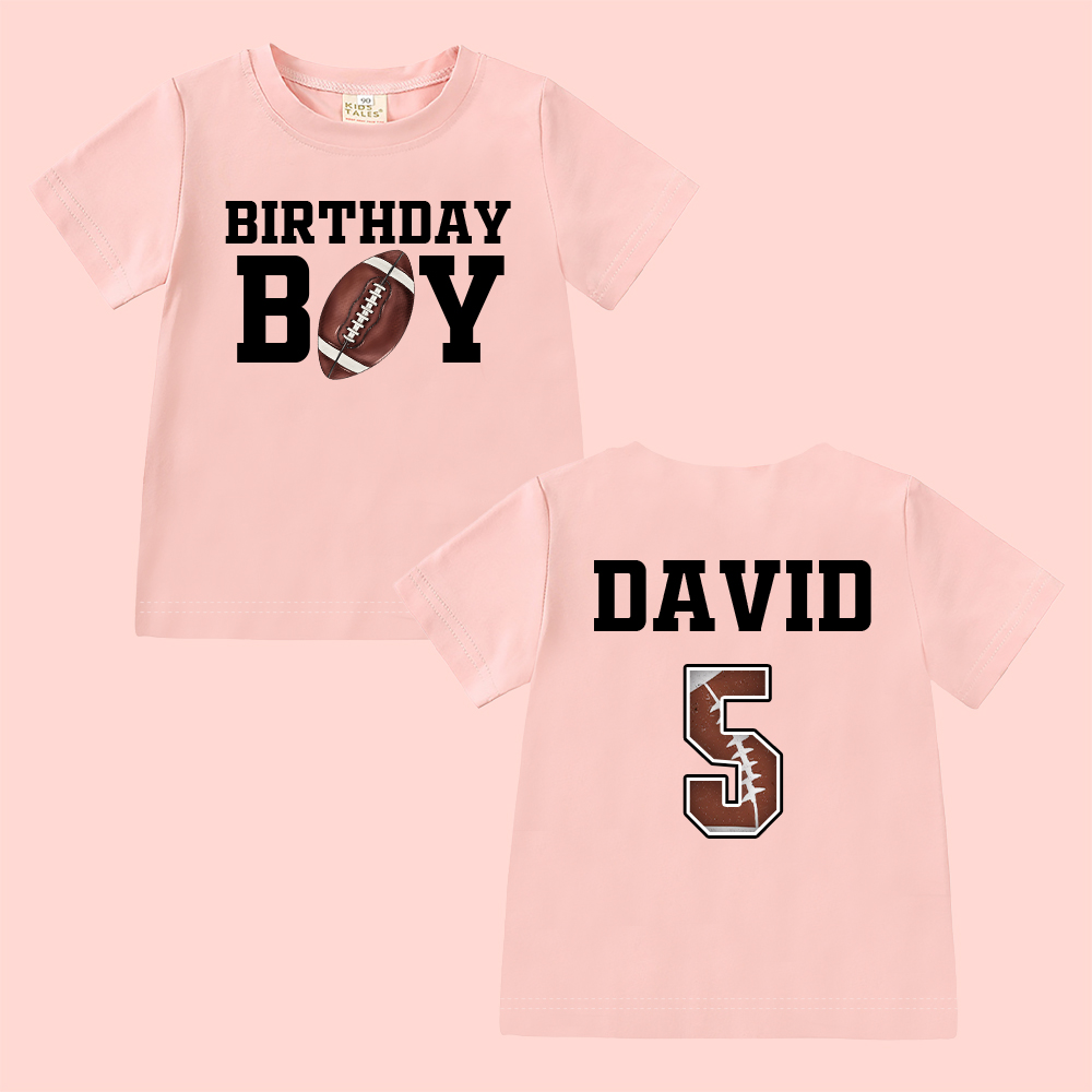 Personalized Sports Ball Games Birthday T-Shirt | inBirth19