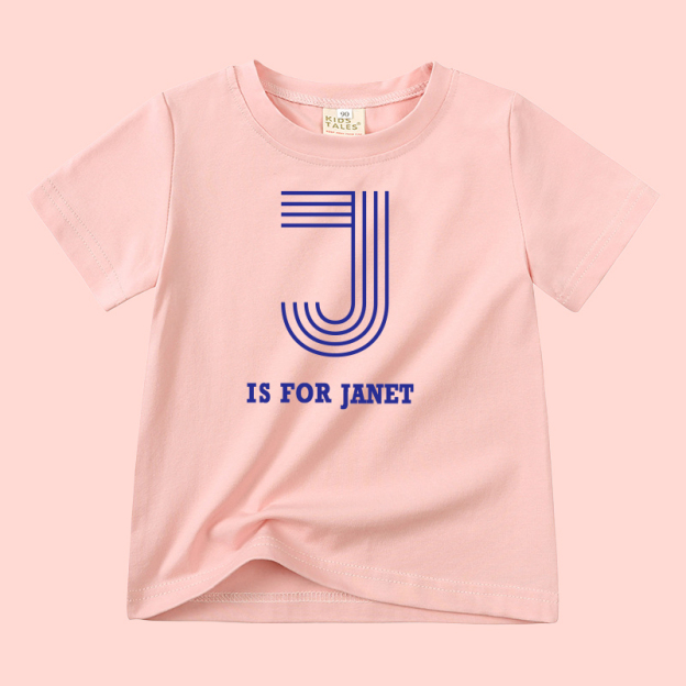 Personalized Kid Cozy Soft Color T-Shirt | inTee02