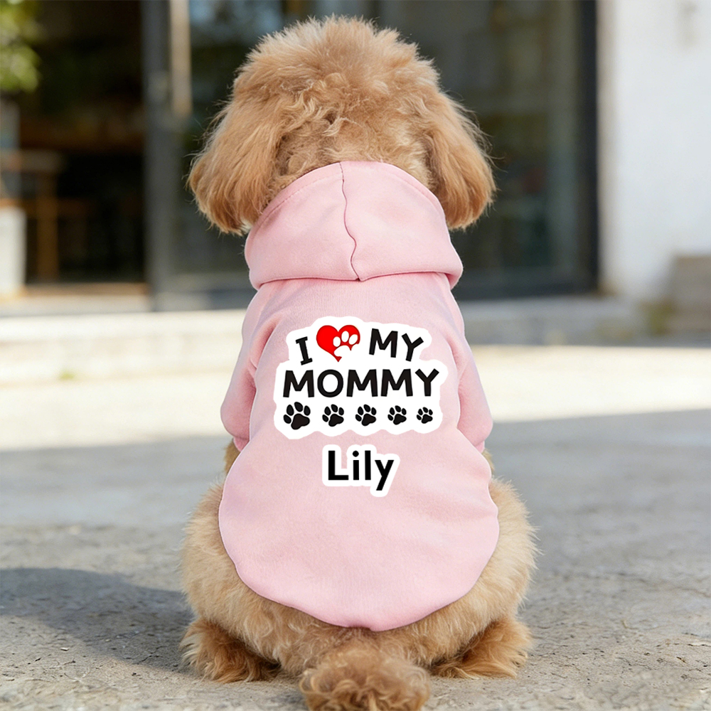 Personalized Mother's Day Pet Hoodie | inCloth46