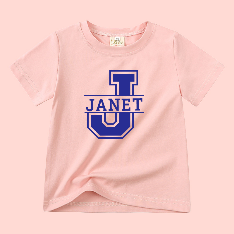 Personalized Kid Cozy Soft Color T-Shirt | inTee05