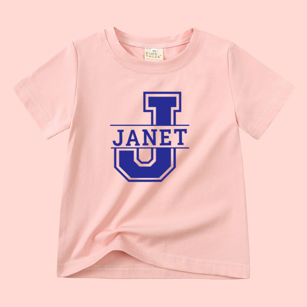 Personalized Kid Cozy Soft Color T-Shirt | inTee05