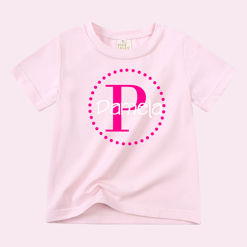 Personalized Kid Cozy Soft Color T-Shirt | inTee06