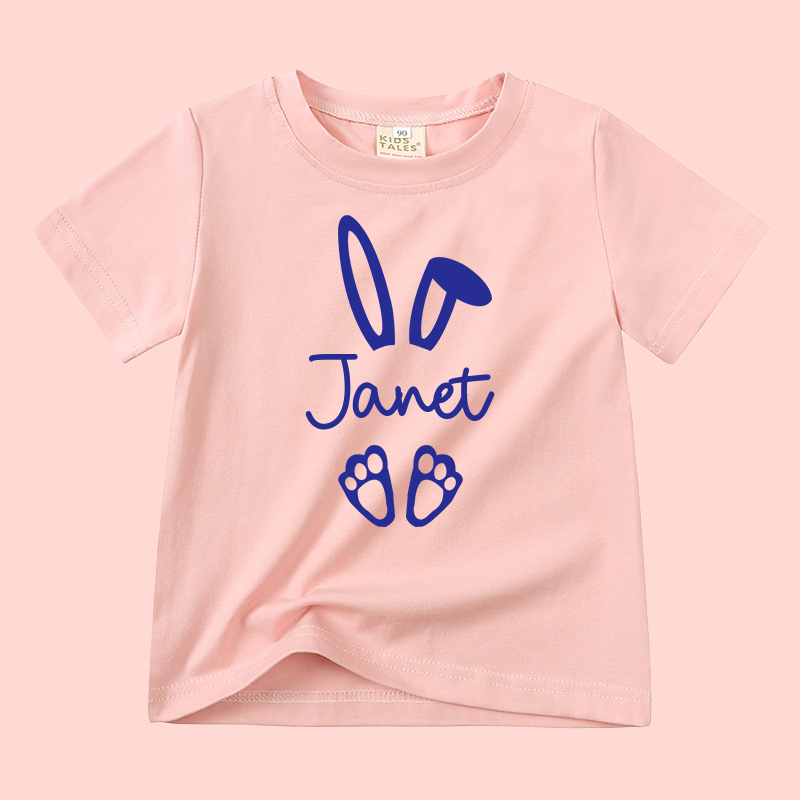 Personalized Kid Cozy Soft Easter T-Shirt | inTee07