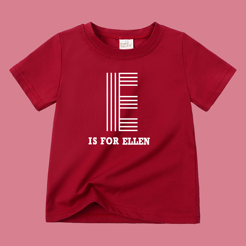 Personalized Kid Cozy Soft Color T-Shirt | inTee02