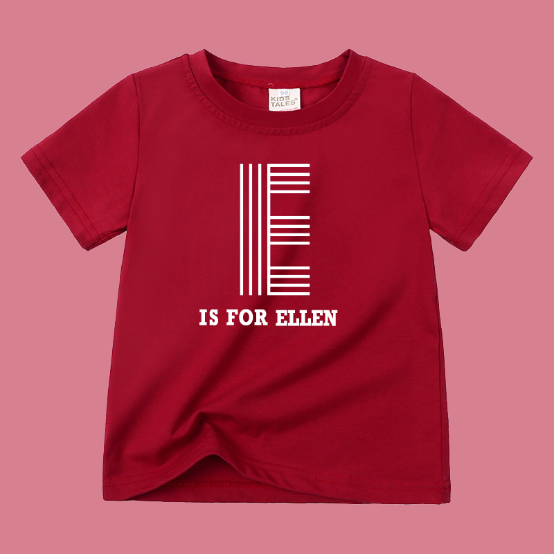 Personalized Kid Cozy Soft Color T-Shirt | inTee02