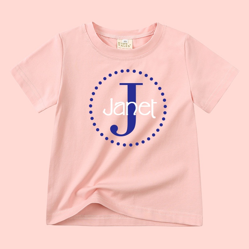 Personalized Kid Cozy Soft Color T-Shirt | inTee06