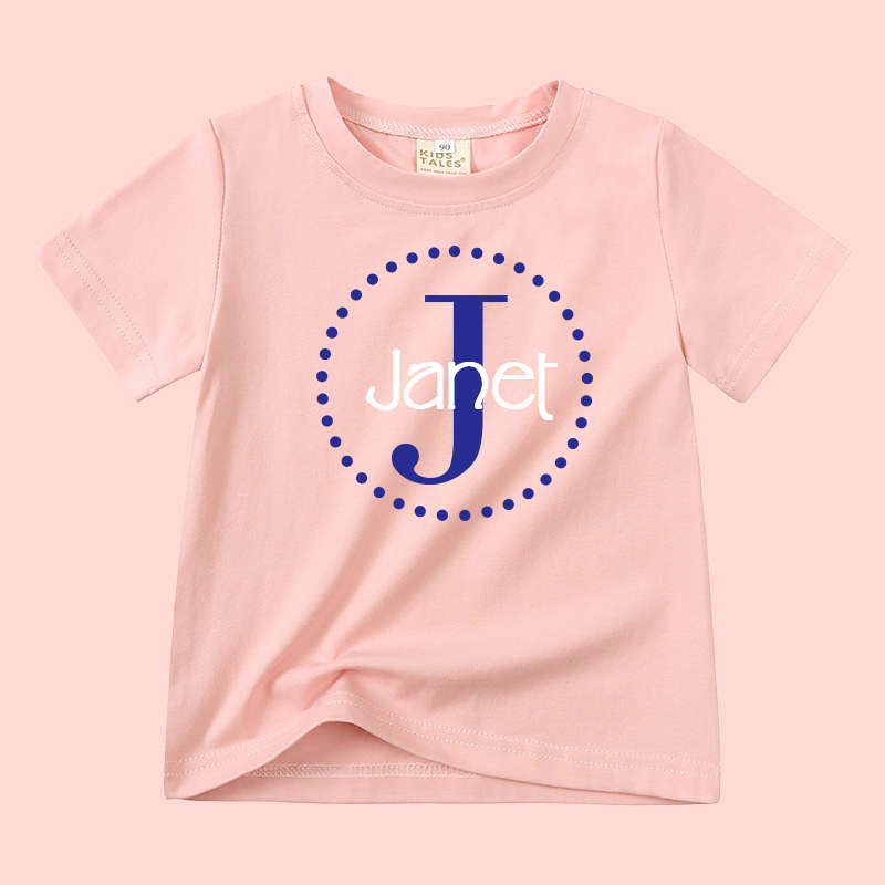 Personalized Kid Cozy Soft Color T-Shirt | inTee06