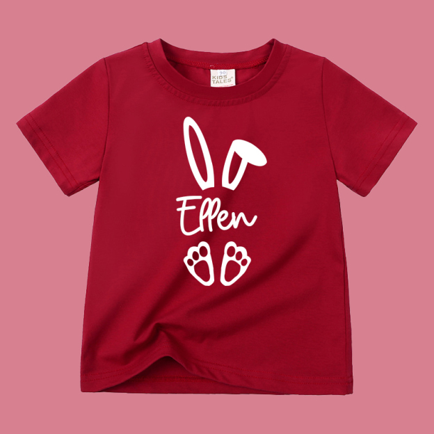 Personalized Kid Cozy Soft Easter T-Shirt | inTee07