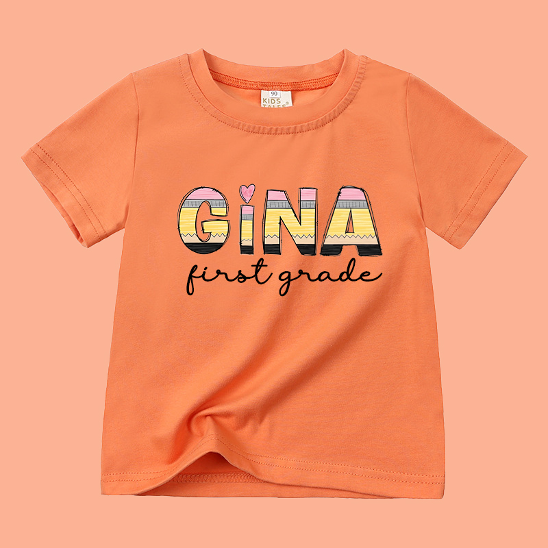 Personalized Kid Cozy Back to School T-Shirt | inTee10