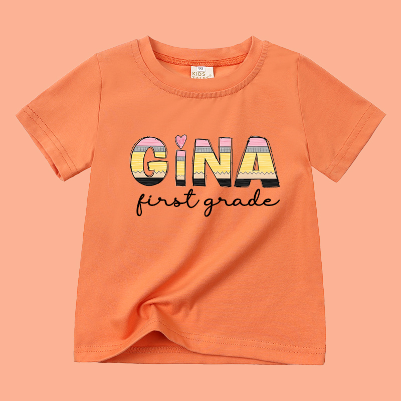 Personalized Kid Cozy Back to School T-Shirt | inTee10