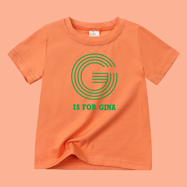 Personalized Kid Cozy Soft Color T-Shirt | inTee02