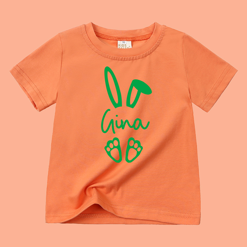 Personalized Kid Cozy Soft Easter T-Shirt | inTee07
