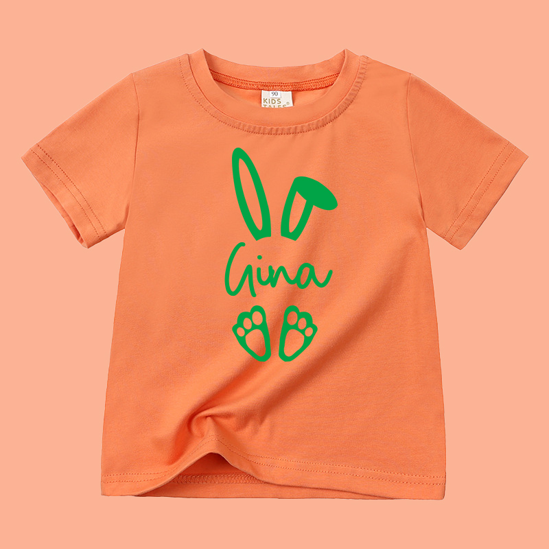 Personalized Kid Cozy Soft Easter T-Shirt | inTee07