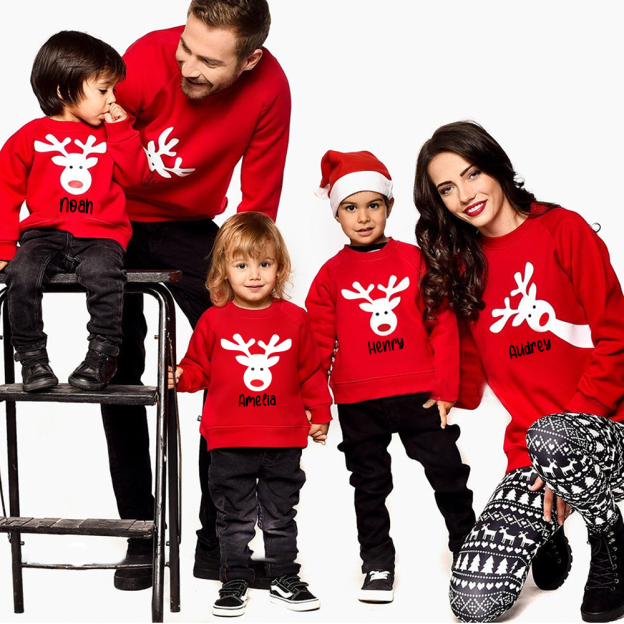 Personalized Christmas Matching Family Sweatshirt | InFamily01