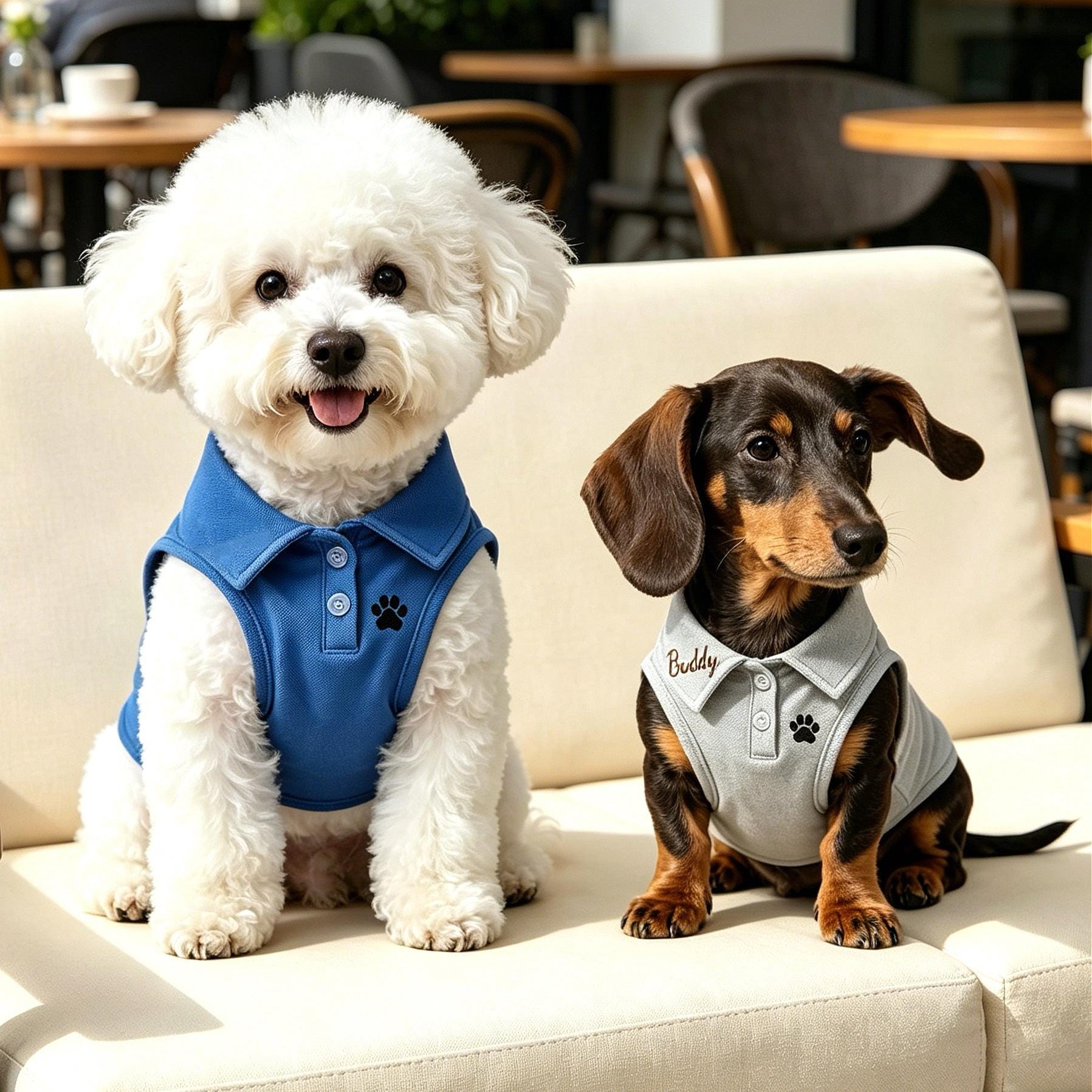 Personalized Embroidered Dog Cat Polo Shirt | inCloth108