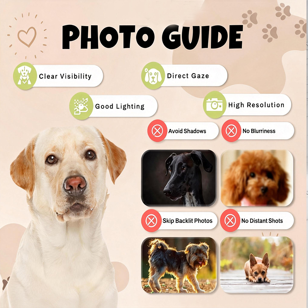 Personalized Pet Food Mat With Portrait | inAccs21