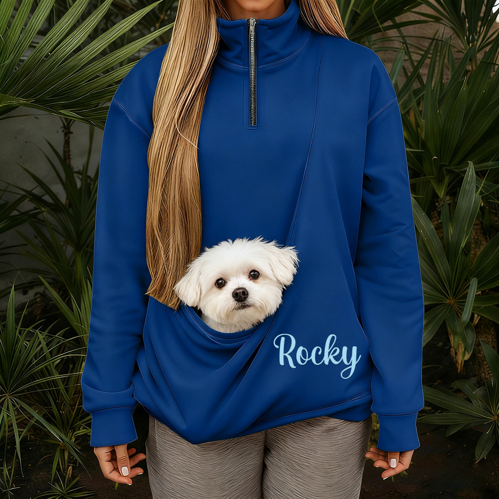 Personalized Name Cozy Pet Carrier Sweater | KKCloth332