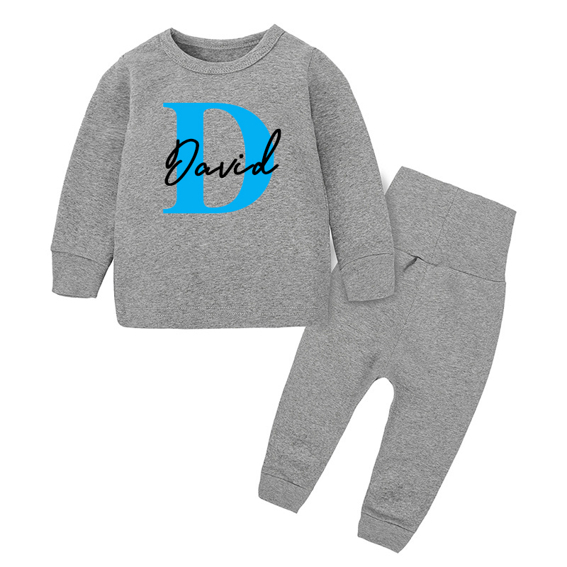 Personalized Kid Cozy Soft Loungewear Set | inSet37