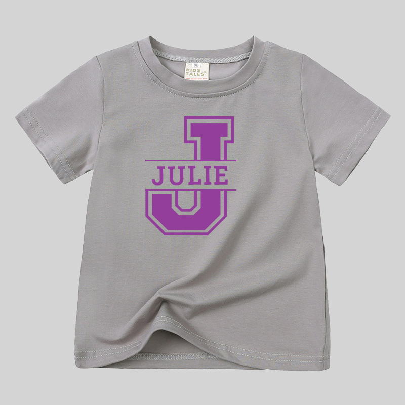 Personalized Kid Cozy Soft Color T-Shirt | inTee05