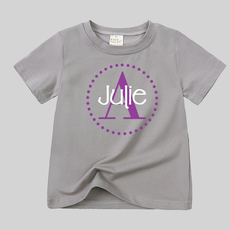 Personalized Kid Cozy Soft Color T-Shirt | inTee06