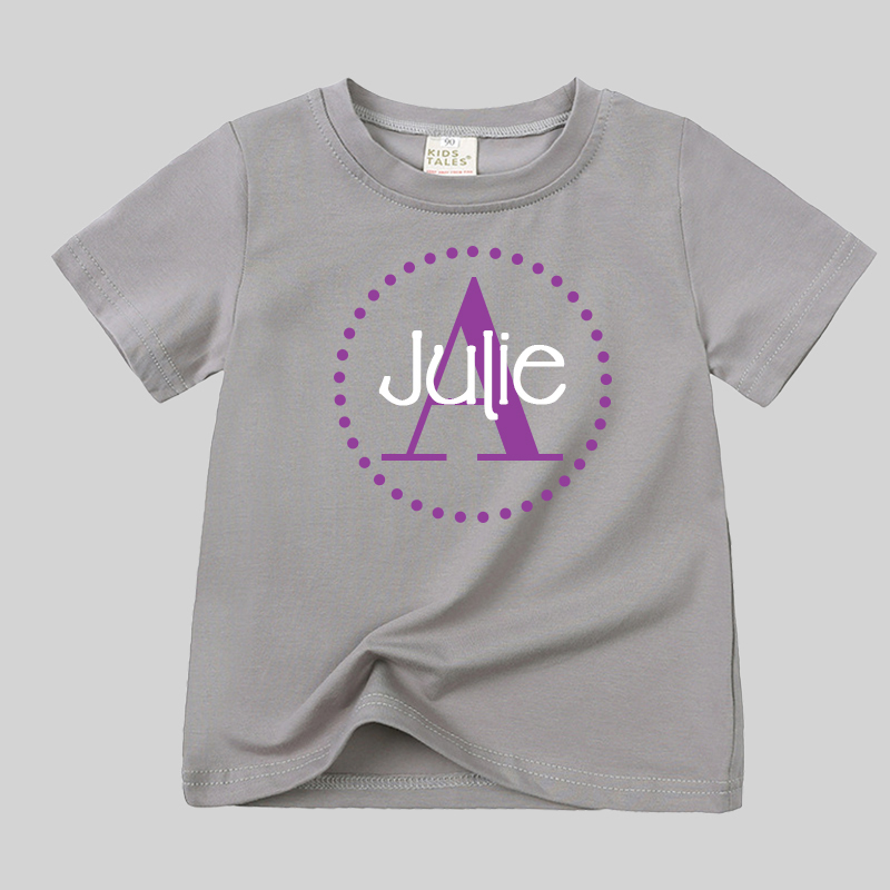 Personalized Kid Cozy Soft Color T-Shirt | inTee06